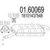 MTS 01.60069 End Silencer